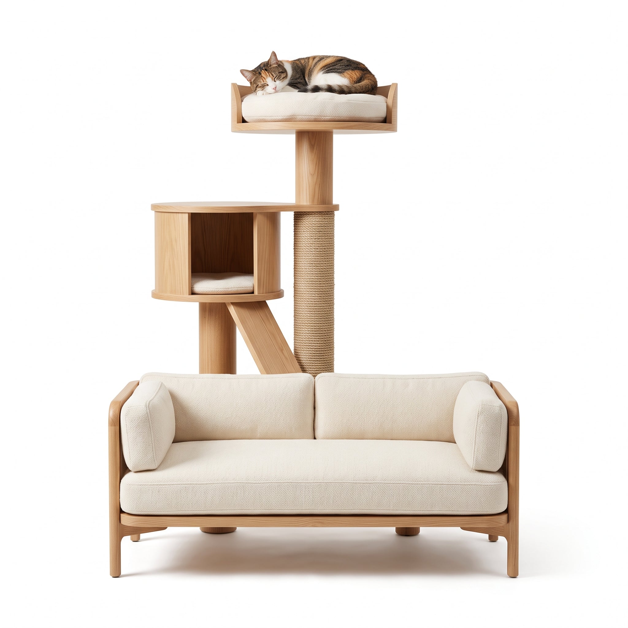 Modern Pet Furniture – Stylish Comfort Bed and Lounge Space Designed for Cats and Dogs