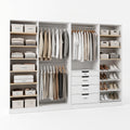 Modular Closet Organizer System – Adjustable Storage Solution for Walk-In Closets and Home Organization